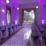 Wedding Ceremony Music, Uplighting And Light Up LED Aisle