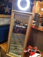 Our gold frame photobooth